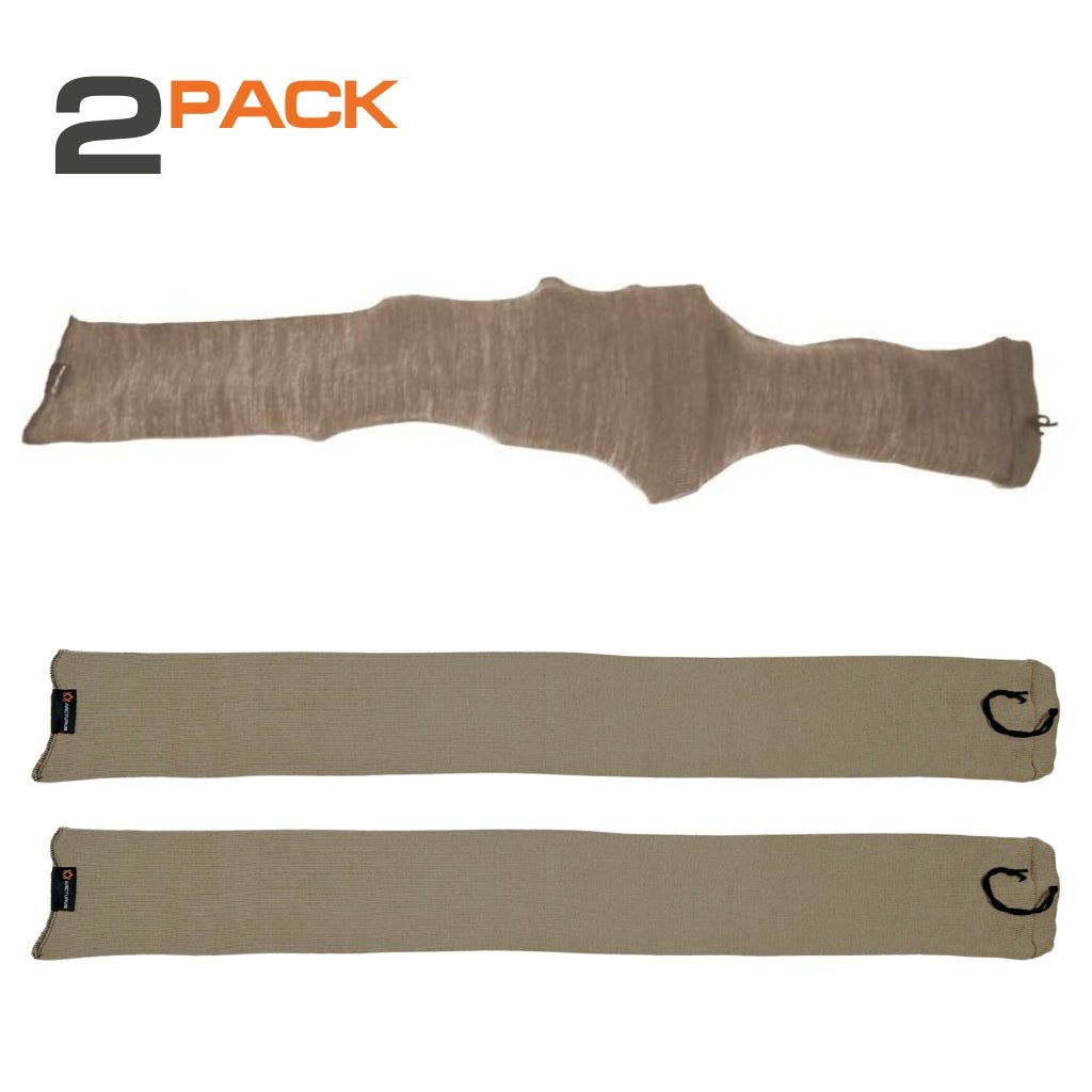 Arcturus 47" Silicone Treated Gun Socks - Coyote Brown 2-Pack