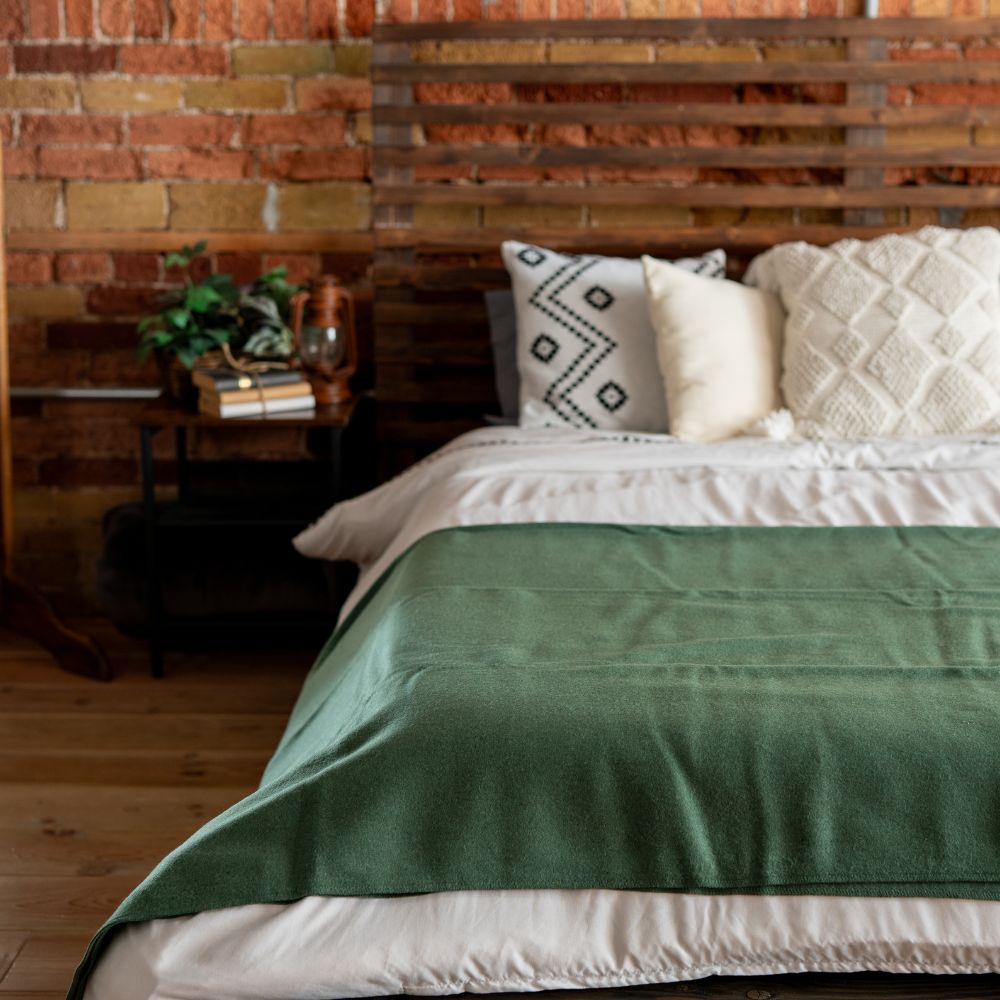 Arcturus Bighorn 100% Virgin Wool Blanket - Sage