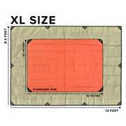 Arcturus XL Survival Blanket 8.5' x 12' - Desert Tan