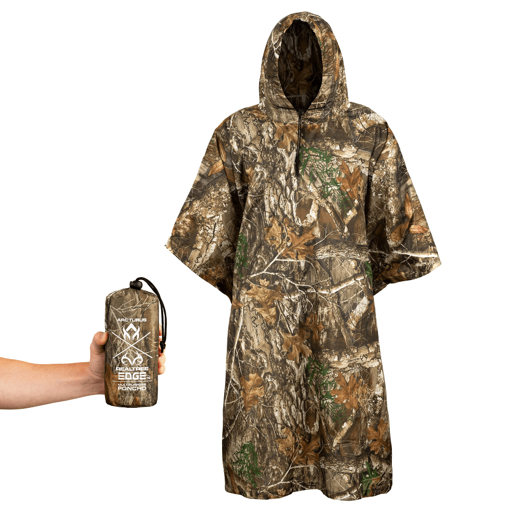 realtree tarp Arcturus Waterproof Rain Poncho
