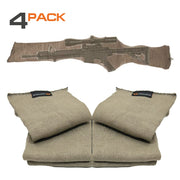 Arcturus 47" Silicone Treated Gun Socks - Coyote Brown 4-Pack