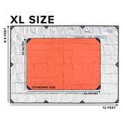 Arcturus XL Survival Blanket 8.5' x 12' - Orange