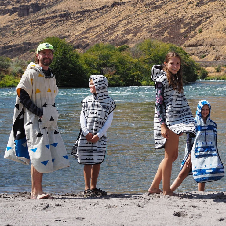 Surf Poncho Beach Towel for Kids and Teens