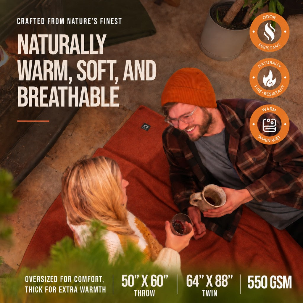 Arcturus Military Wool Blanket