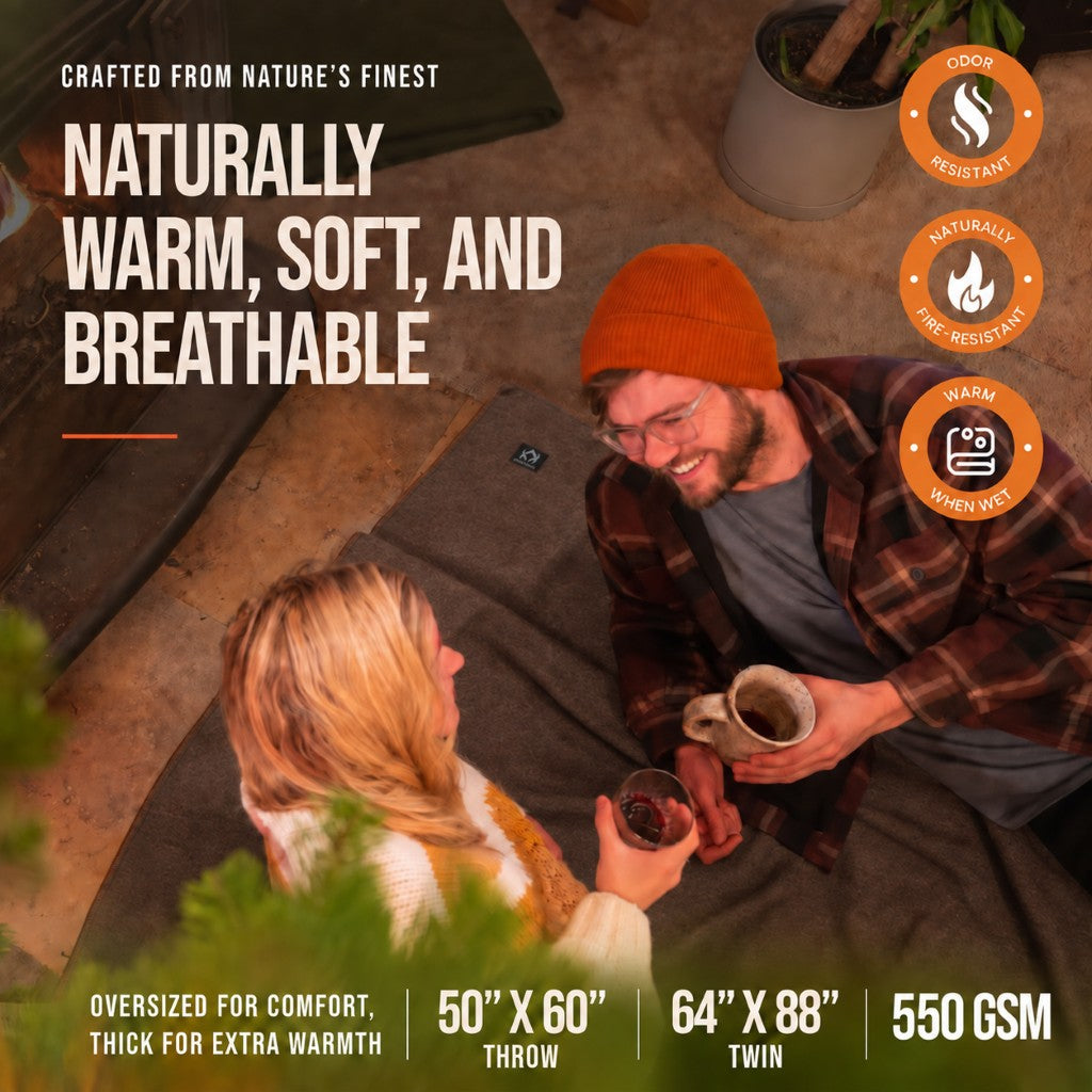 Arcturus Military Wool Blanket