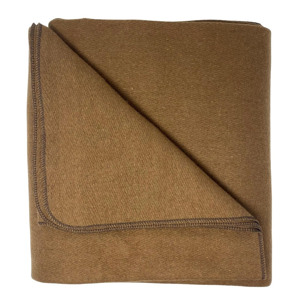 Arcturus Camel Brown Military Wool Blanket