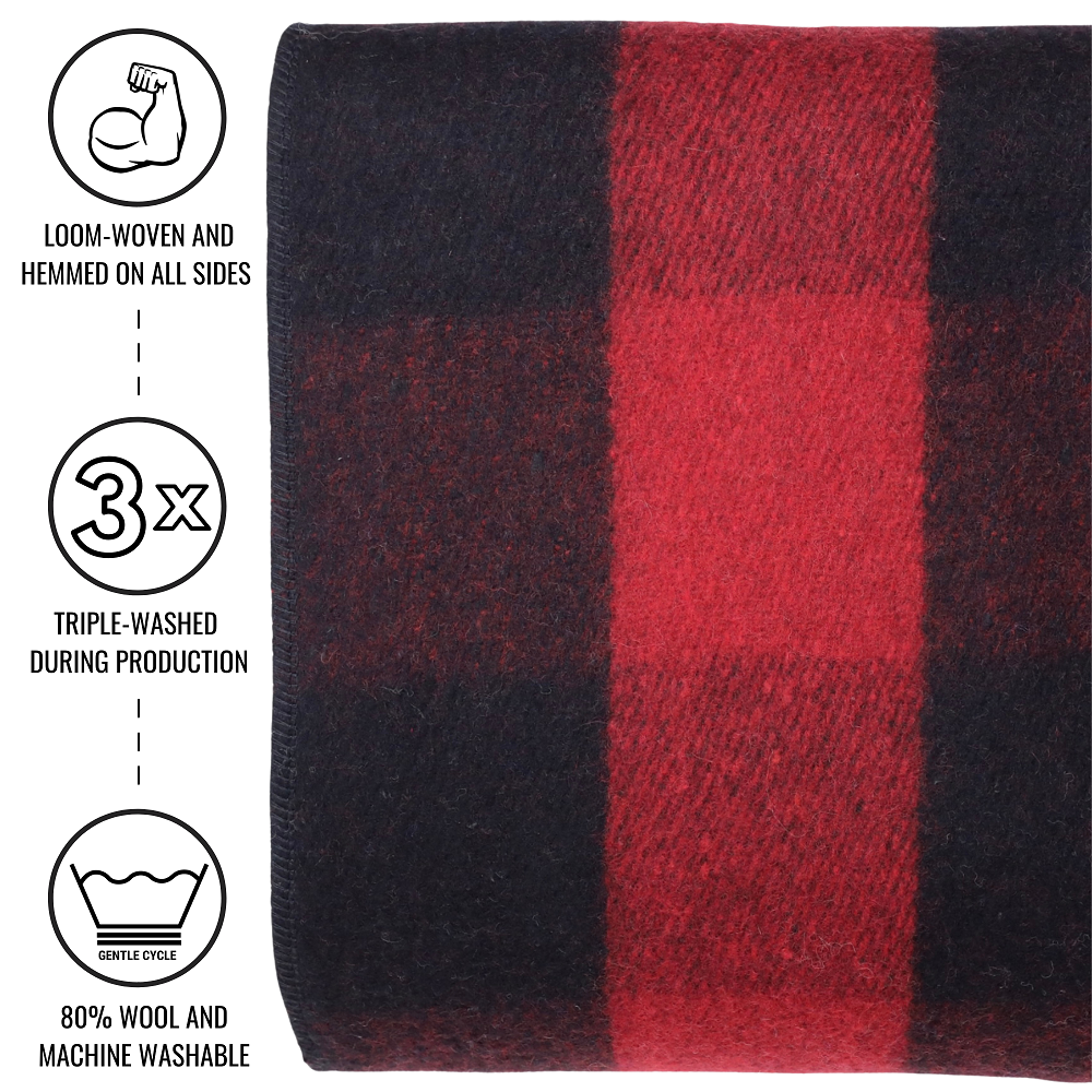 Arcturus Backwoods Wool Blanket