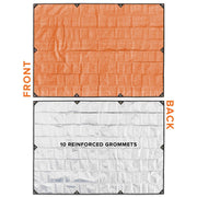 Arcturus XL Survival Blanket 8.5' x 12' - Orange