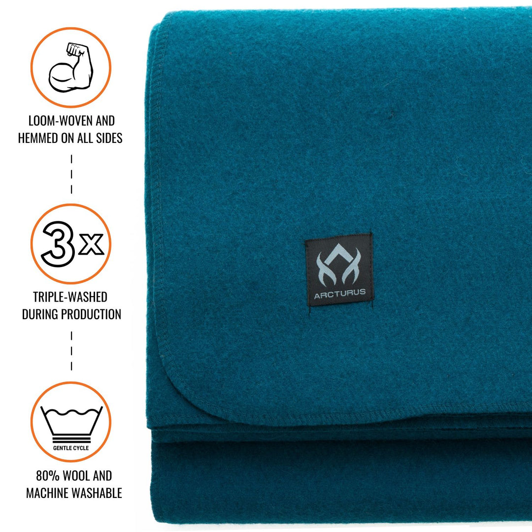 Arcturus Military Wool Blanket