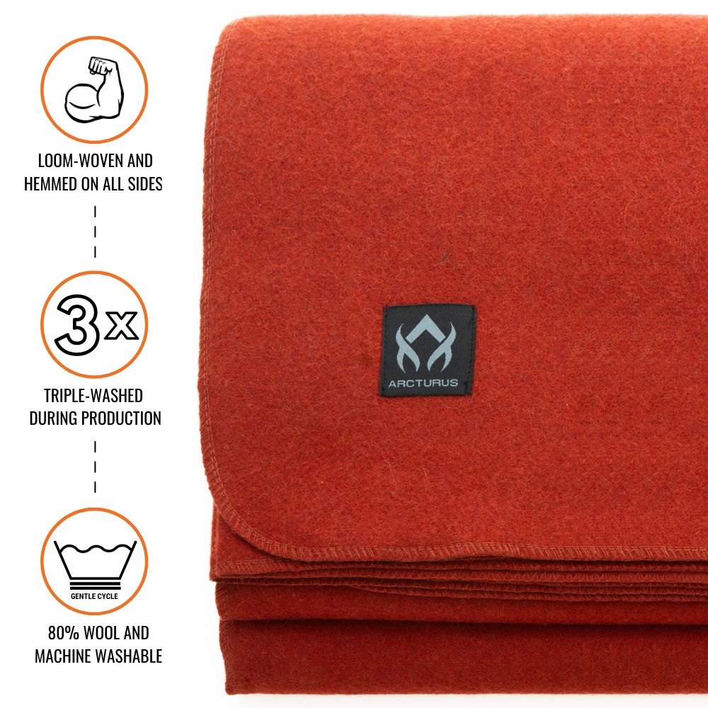 Arcturus Military Wool Blanket