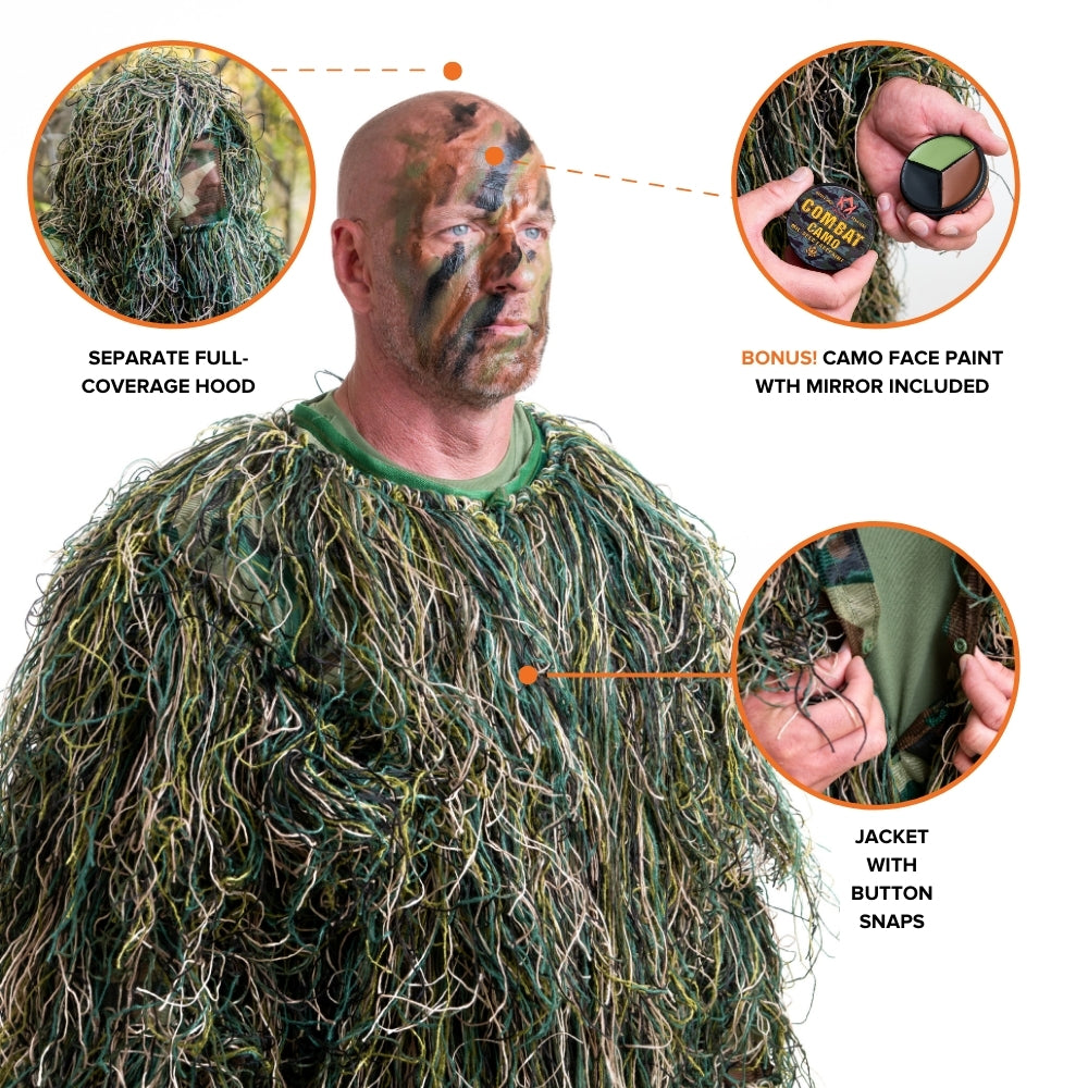 Arcturus Ultra-light Woodland Ghillie Suit