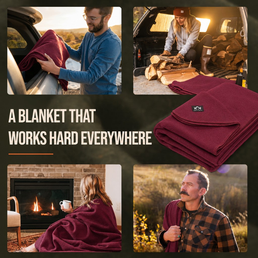 Arcturus Military Wool Blanket