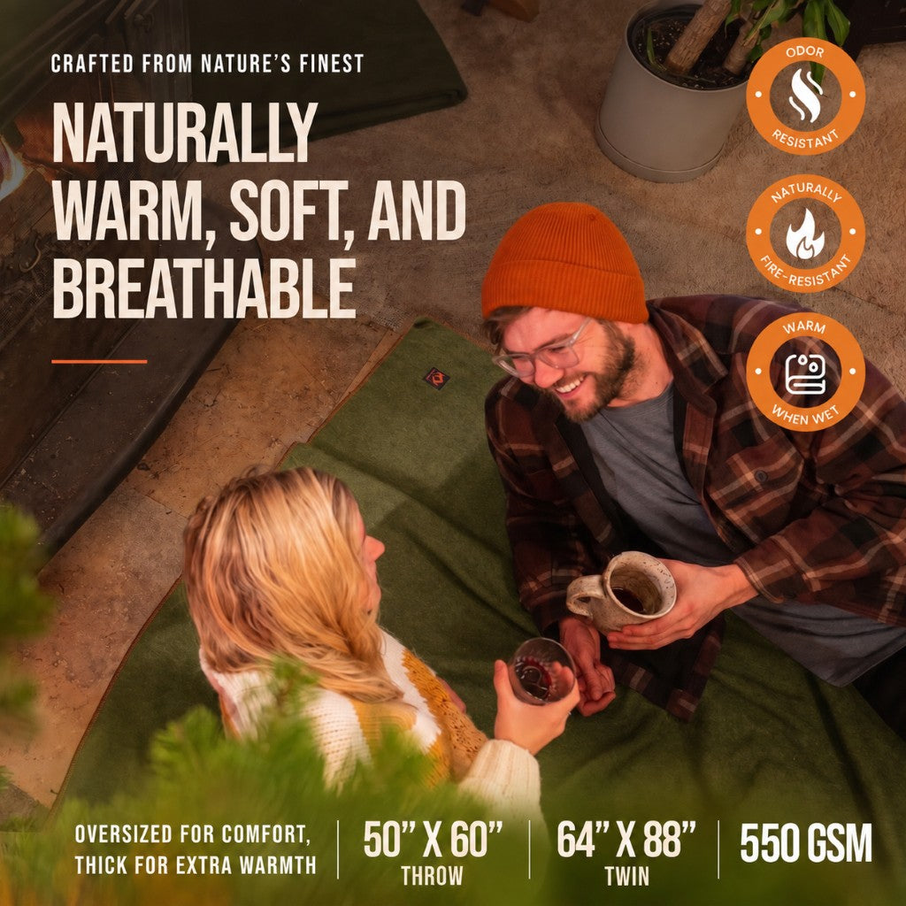 Arcturus Military Wool Blanket