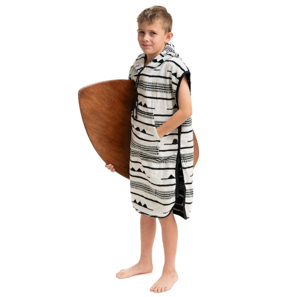 Surf Poncho Beach Towel for Kids and Teens