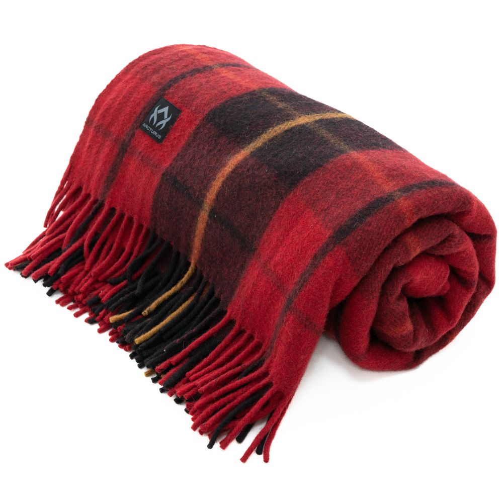 [NEW] Arcturus Clan Wallace Plaid Wool Throw