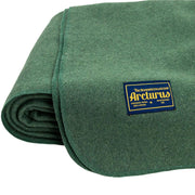 Arcturus 100% Virgin Wool Sage Blanket - Bighorn Wool Bed Blanket King and Queen Size