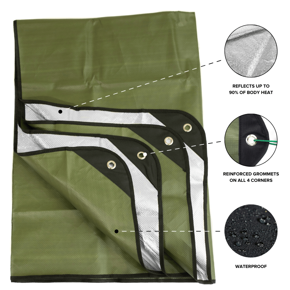 Arcturus Outdoor Survival Blanket 60" x 82"