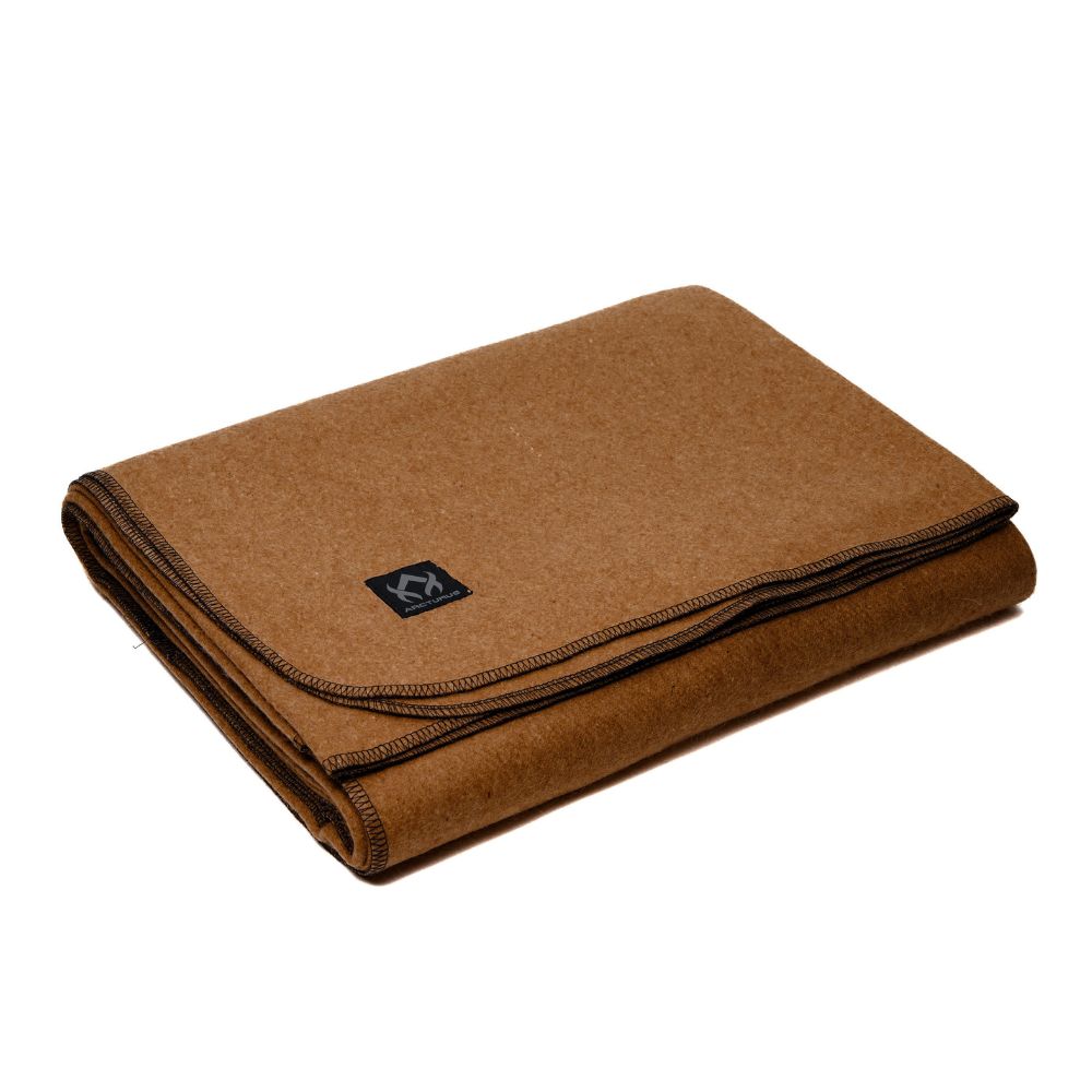 Arcturus Lake Tahoe Wool Blanket - Camel