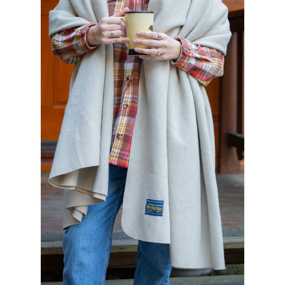Arcturus Bighorn 100% Virgin Wool Blanket - Ivory