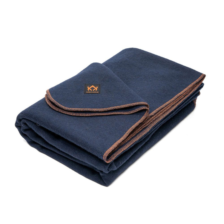 Arcturus Military Wool Blanket Navy Blue