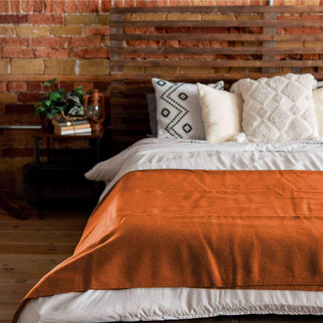 Arcturus Bighorn 100% Virgin Wool Blanket - Bronze