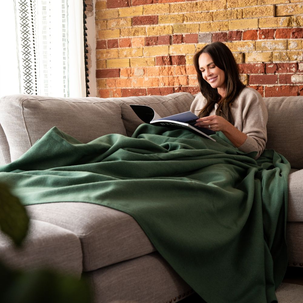 Arcturus Bighorn 100% Virgin Wool Blanket - Sage