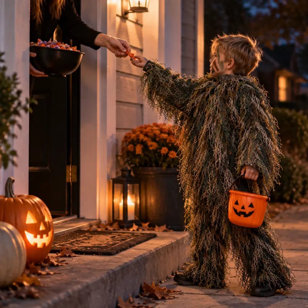 Arcturus Ultra-Lite Woodland Ghillie Suit - Kids