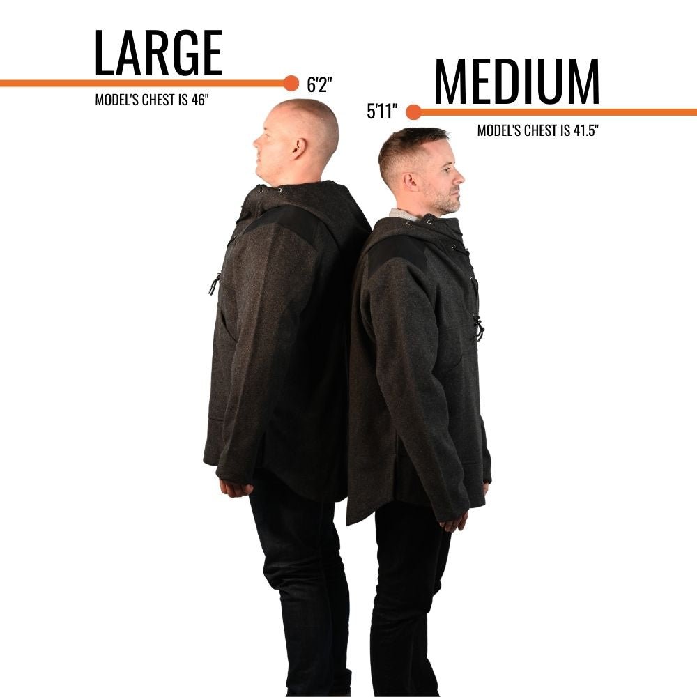 [CLEARANCE] Arcturus 100% Virgin Wool Anorak - Olive