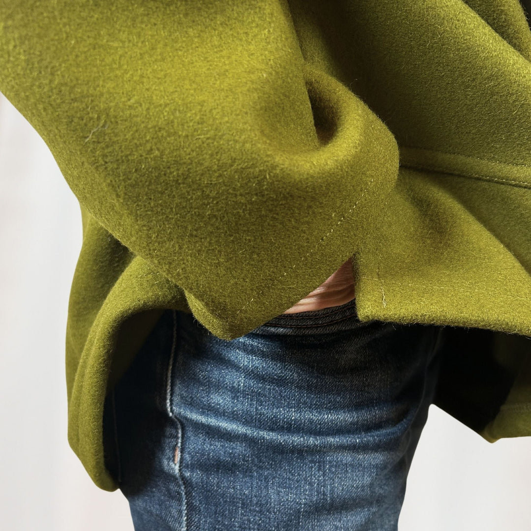 [CLEARANCE] Arcturus 100% Virgin Wool Anorak - Olive