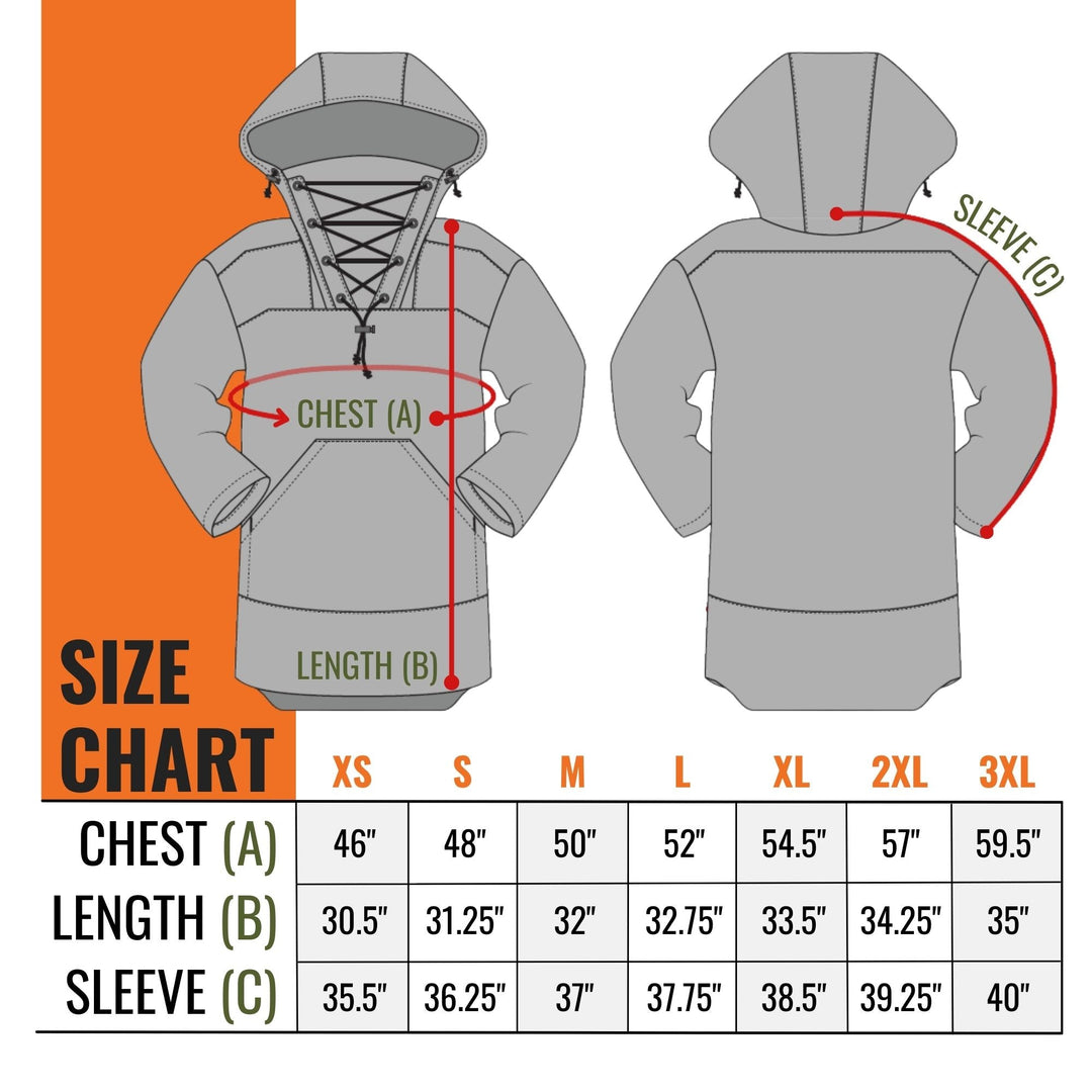 [CLEARANCE] Arcturus 100% Virgin Wool Anorak - Olive