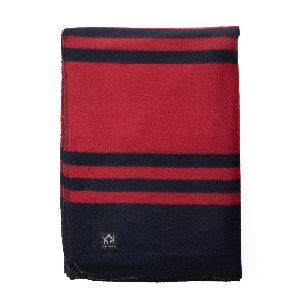 [CLEARANCE] Arcturus Rainier Wool Blanket - Lava Canyon