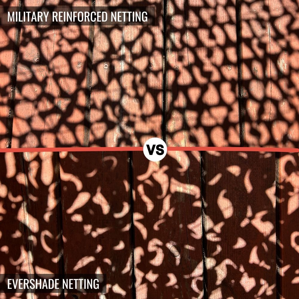 EVERSHADE Reinforced Broadleaf Camo Netting - Snow