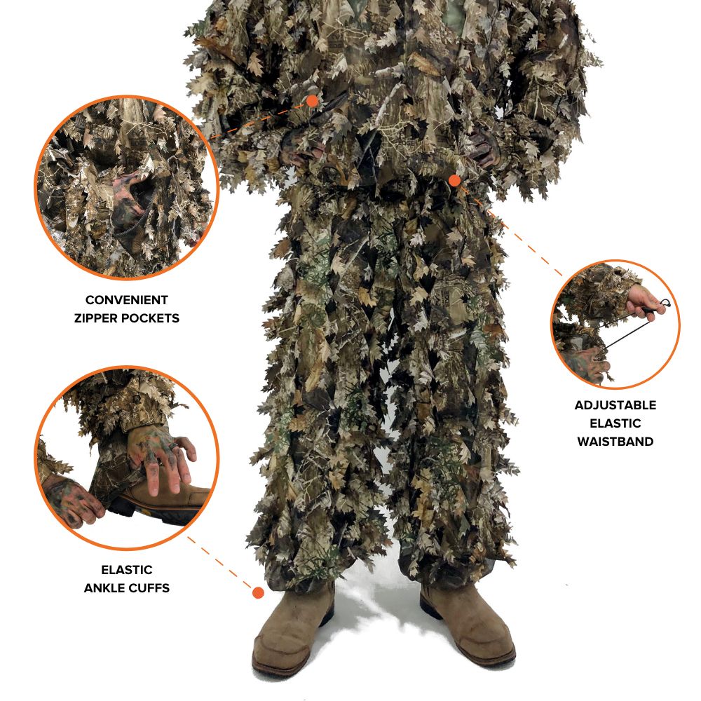 Arcturus 3D Leaf Suit + Face Mask - Realtree EDGE