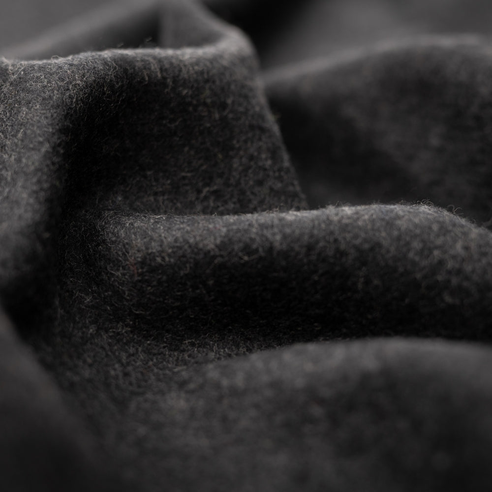 Arcturus Charcoal Wool Blanket