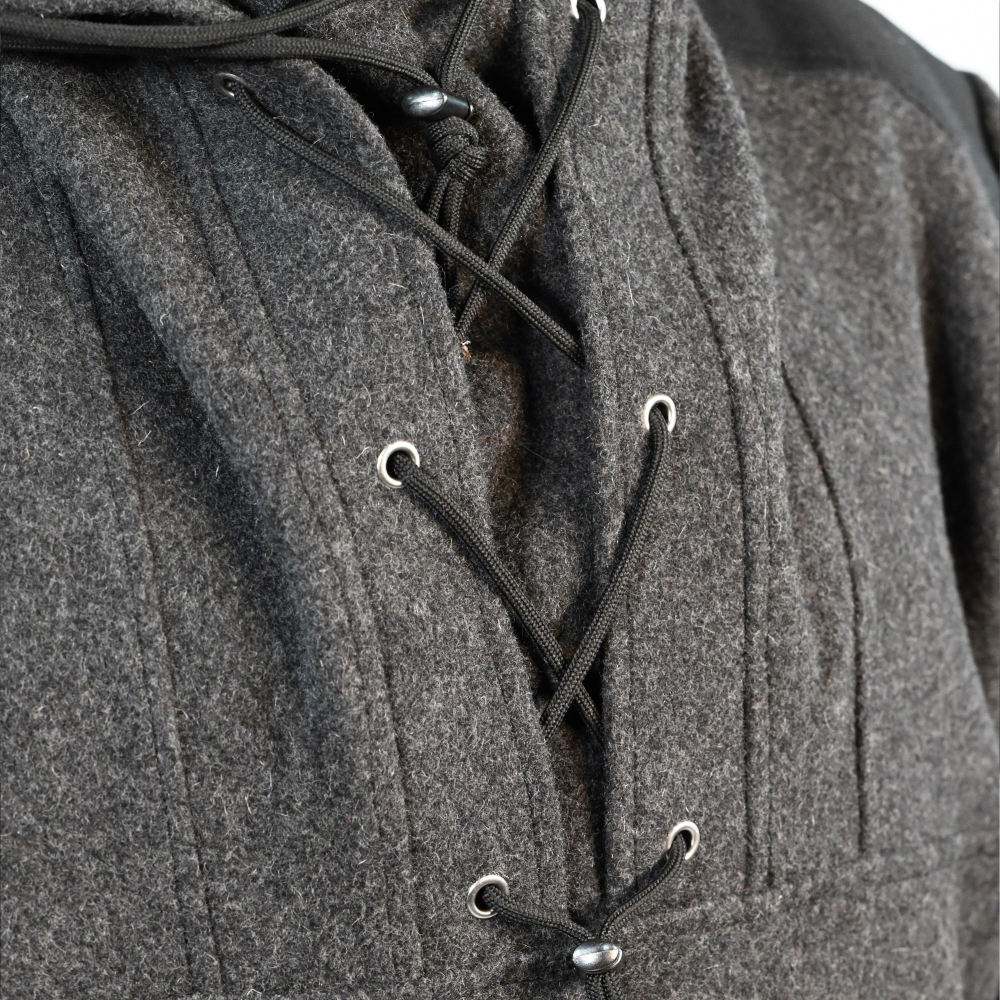 [CLEARANCE] Arcturus 100% Virgin Wool Anorak - Charcoal