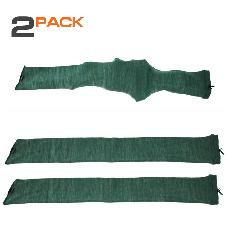 Arcturus 47" Silicone Treated Gun Socks - Green 2-Pack