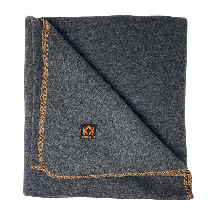Arcturus Military Wool Blanket - Military Gray | 4.5 lbs (64" x 88")