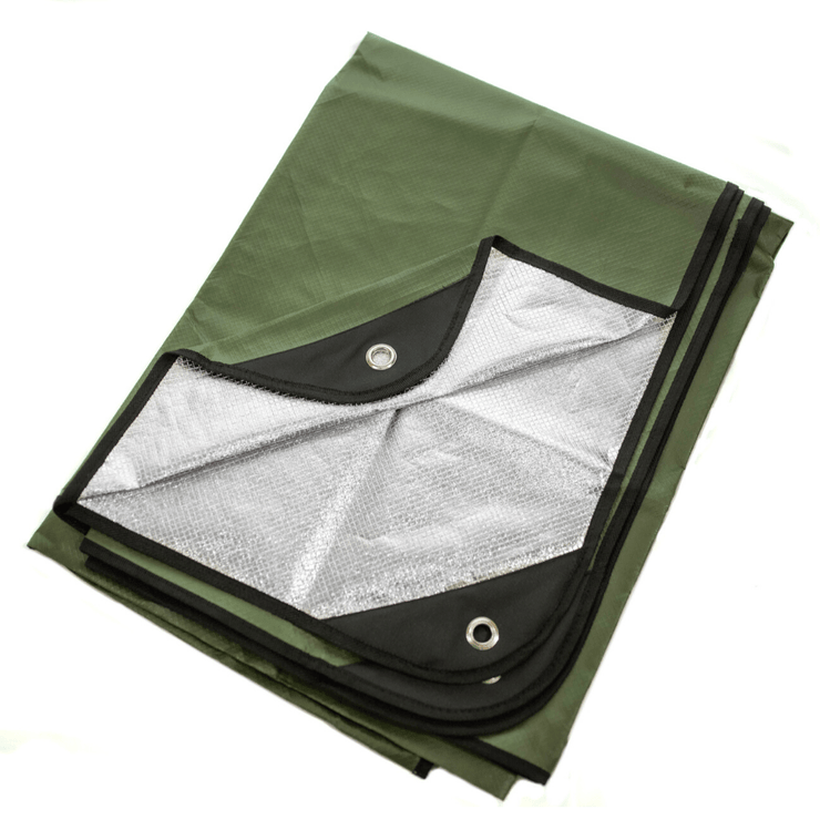 Arcturus Outdoor Survival Blanket 60 x 82 - Olive Green