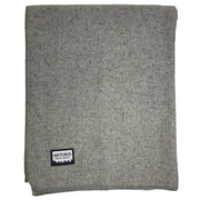 Arcturus 100% Virgin Wool Blanket - Queen Size (78" x 96") - Stone Gray