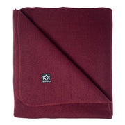 Arcturus Military Wool Blanket - Wine | 4.5 lbs (64" x 88")