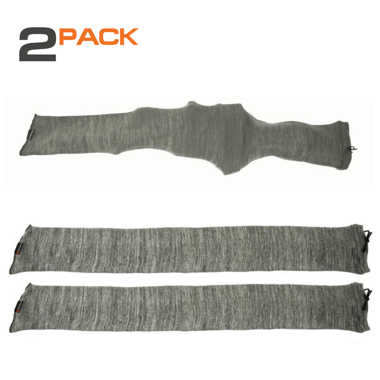 Arcturus 47" Silicone Treated Gun Socks - Gray 2-Pack