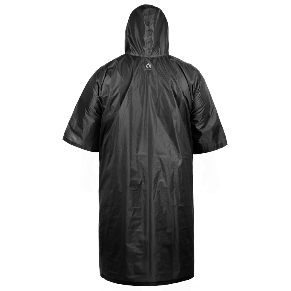 Arcturus Lightweight Waterproof Rain Poncho - Black