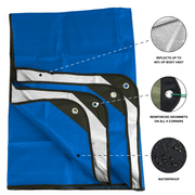Arcturus Outdoor Survival Blanket 60" x 82" - Blue