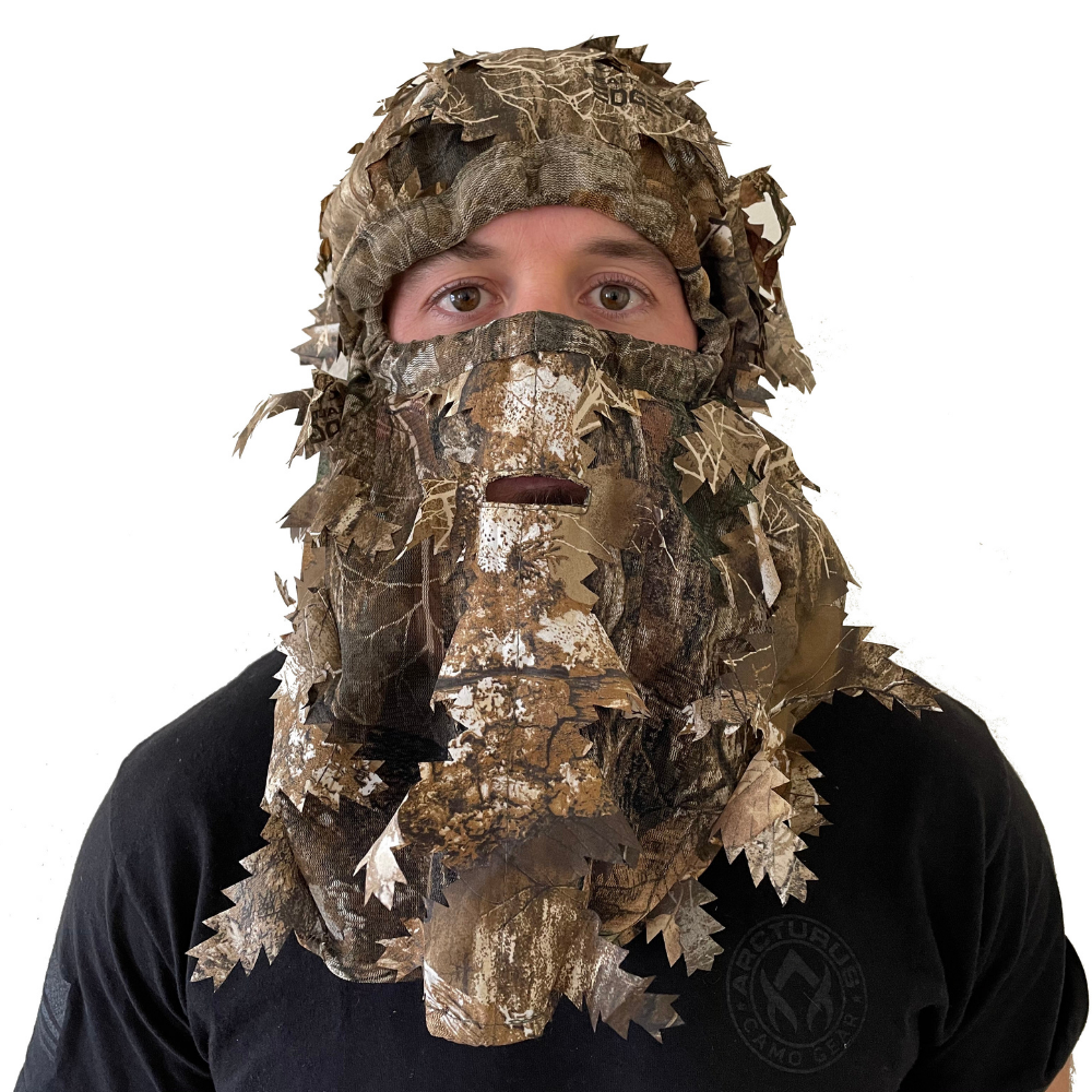 Arcturus Realtree EDGE 3D Leaf Face Mask