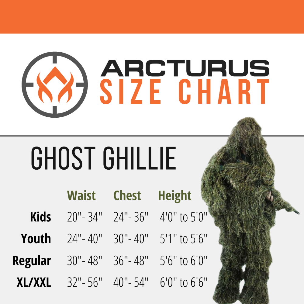 [OPEN BOX] Arcturus Ghost Ghillie Suit - Youth Size