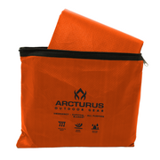 Arcturus Outdoor Survival Blanket 60" x 82" - Orange