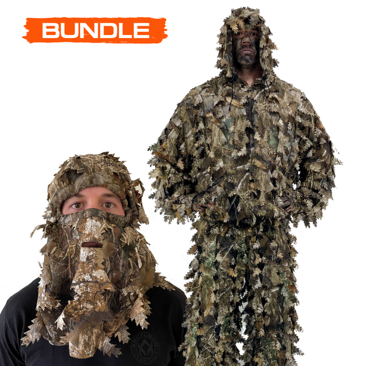 Arcturus 3D Leaf Suit + Face Mask - Realtree EDGE