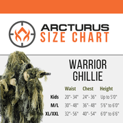 Arcturus Warrior Ghillie Suit - Woodland