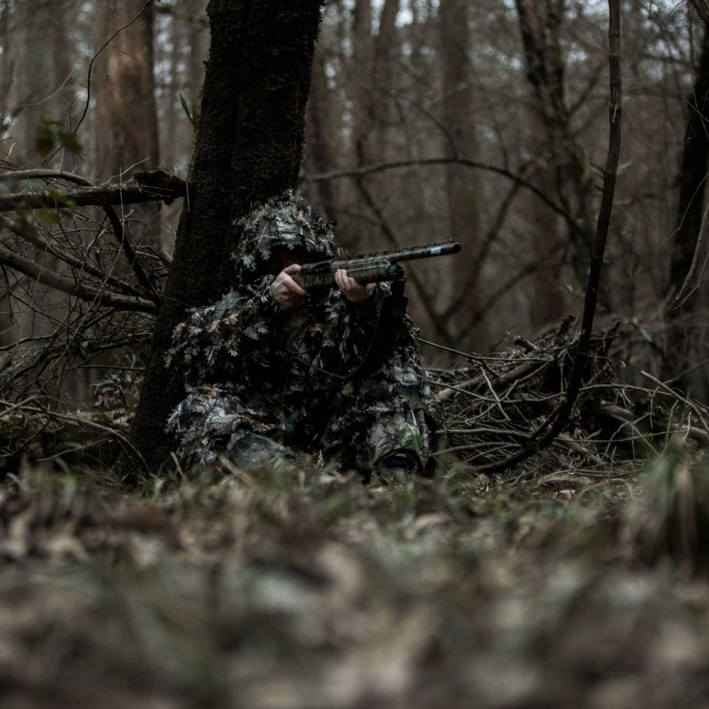 Arcturus 3D Leaf Suit + Face Mask - Dark Woodland
