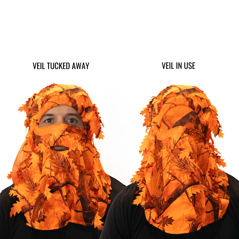 Arcturus 3D Leaf Suit + Face Mask - Realtree AP Blaze